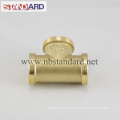 Brass Solder Fitting with Female Thread Coupling